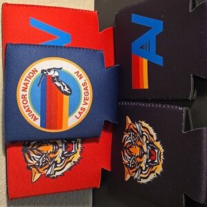 5 Aviator Nation Navy Drink Sleeve‎ with Stripes